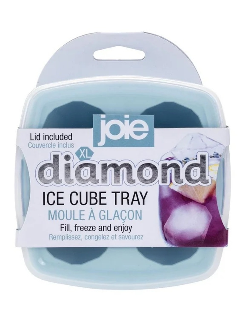 Joie Diamond XL Ice Cube Tray - Light Blue